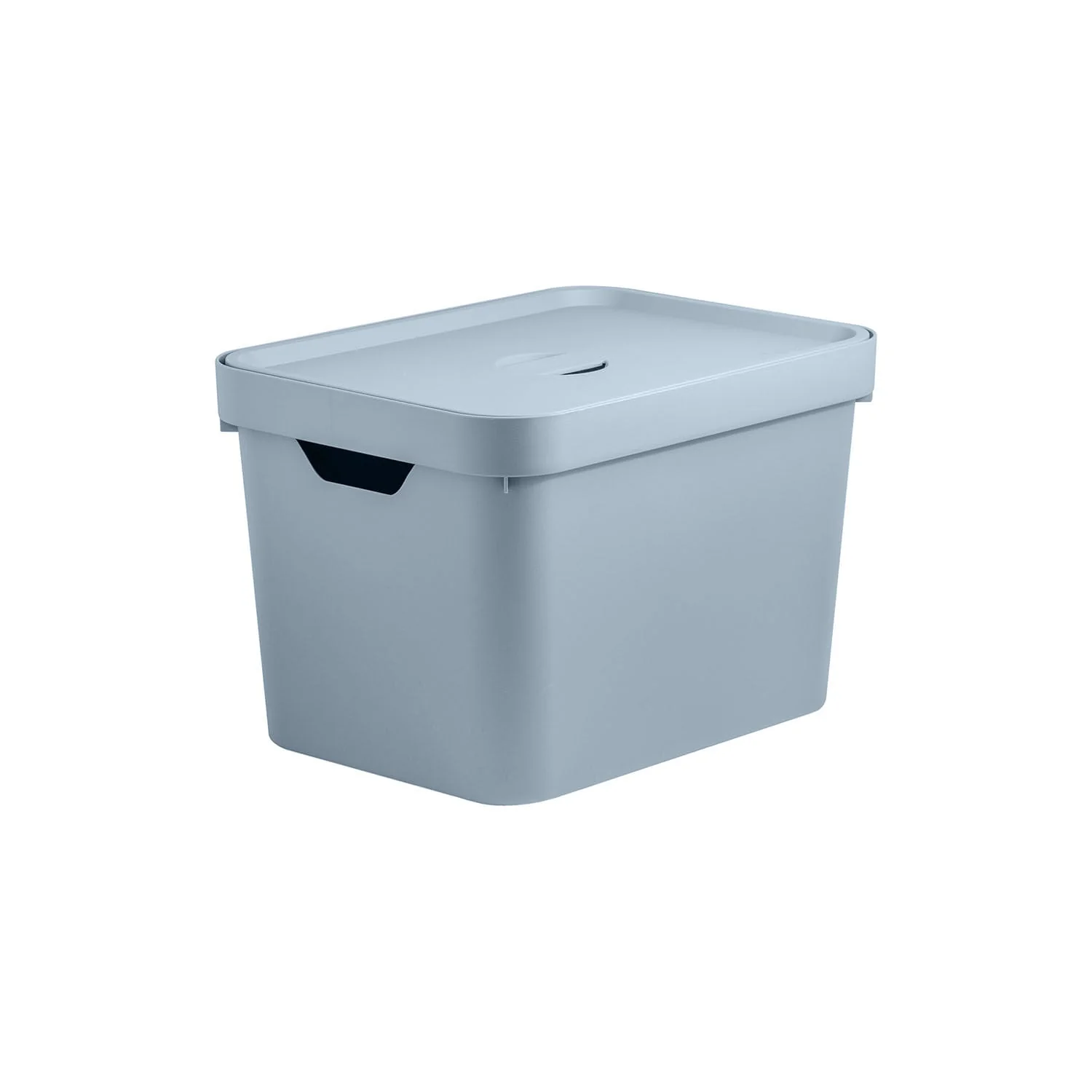 Caixa Organizadora Ou com Tampa 18L Linha Cube