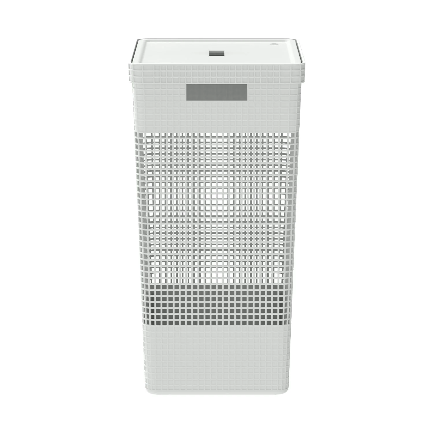 Cesto de roupas Ou 49L com tampa Linha Grid