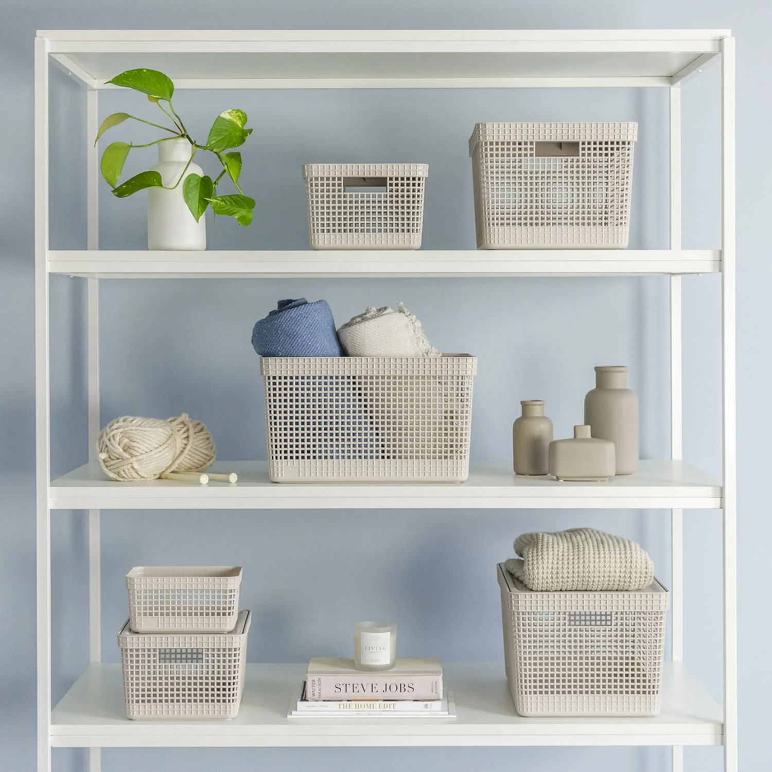 Cesto organizador Ou 20L Linha Grid
