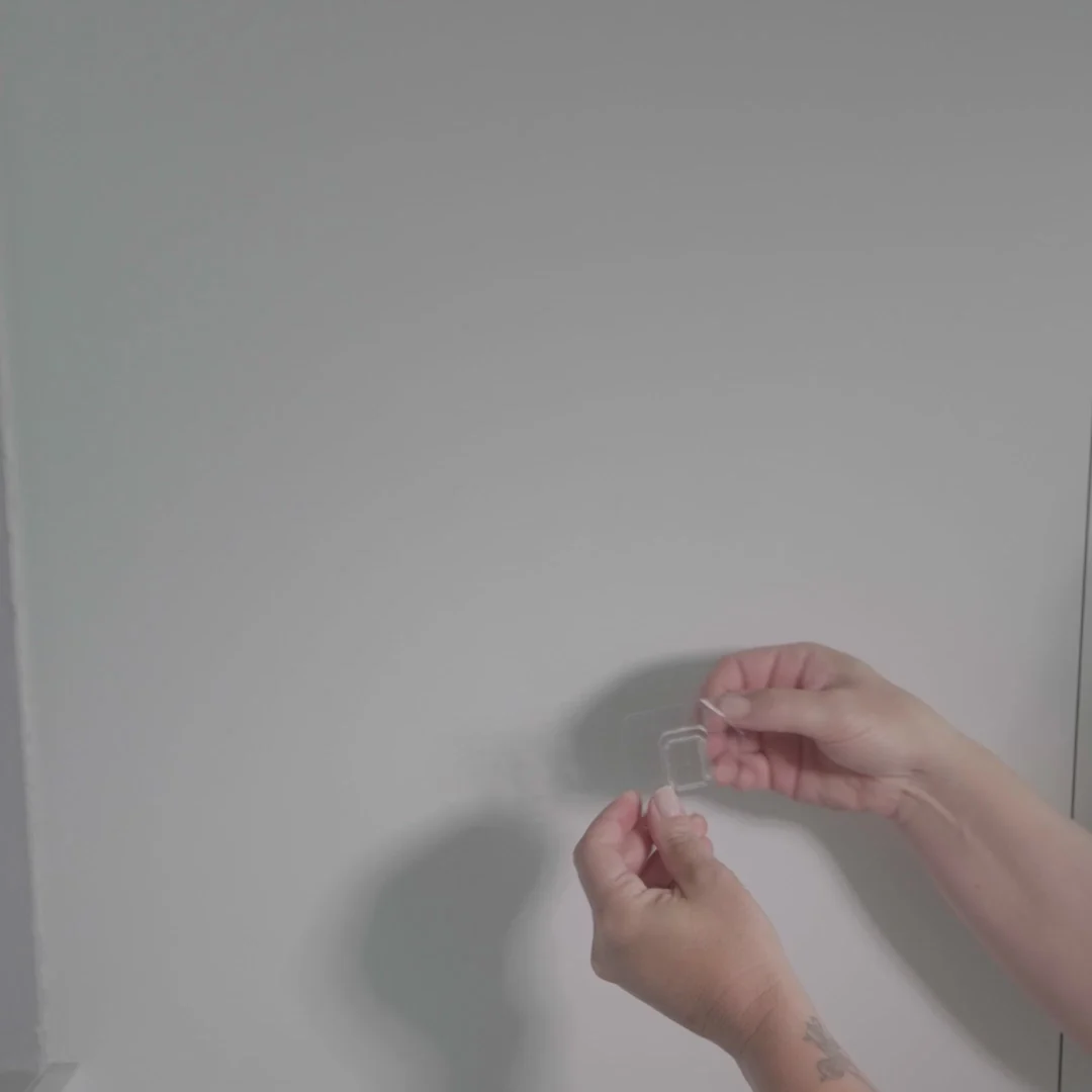 Conjunto Gancho de Parede Para Vassouras e Rodo Ou 2 Peças Linha Flow