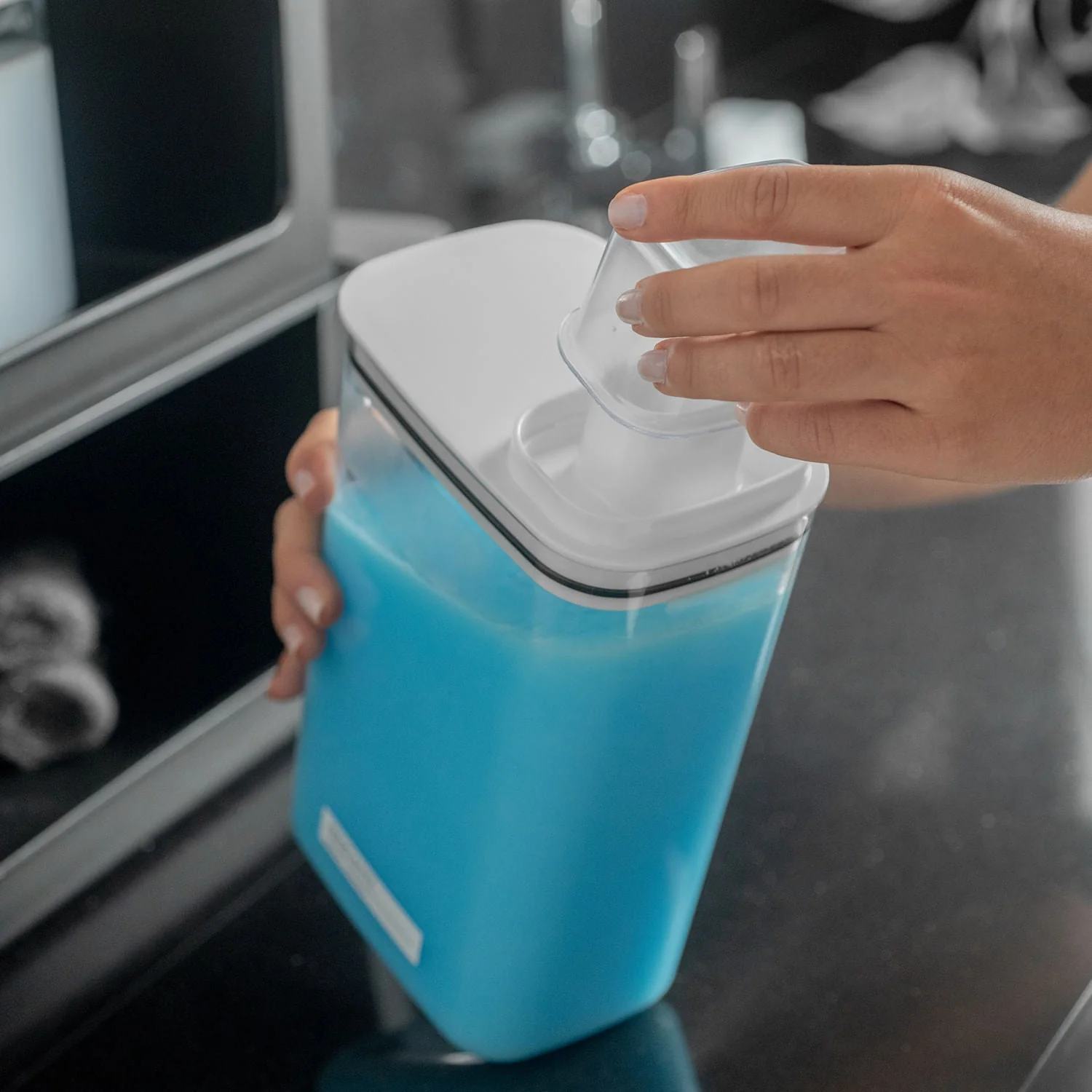 Kit Dispenser Ou 2,3L 2 peças Linha Flow