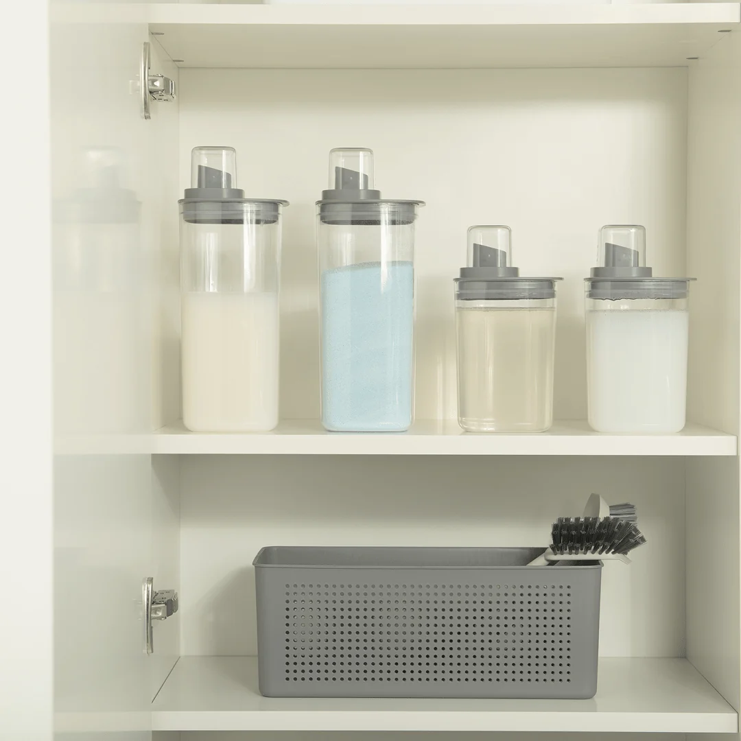 Kit Dispenser Ou Quadrado 4 Peças Linha Flow
