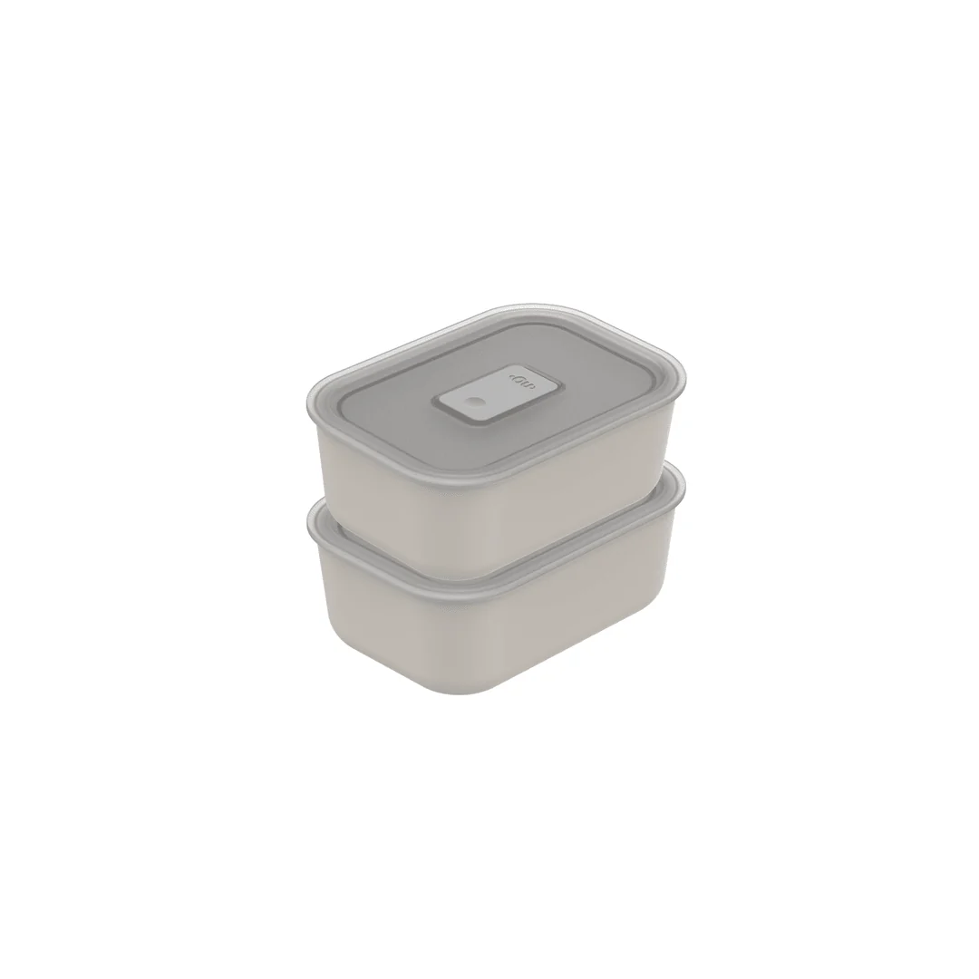 Kit Pote Hermético Para Marmita 620ml 2 peças Ou Linha Move Lock