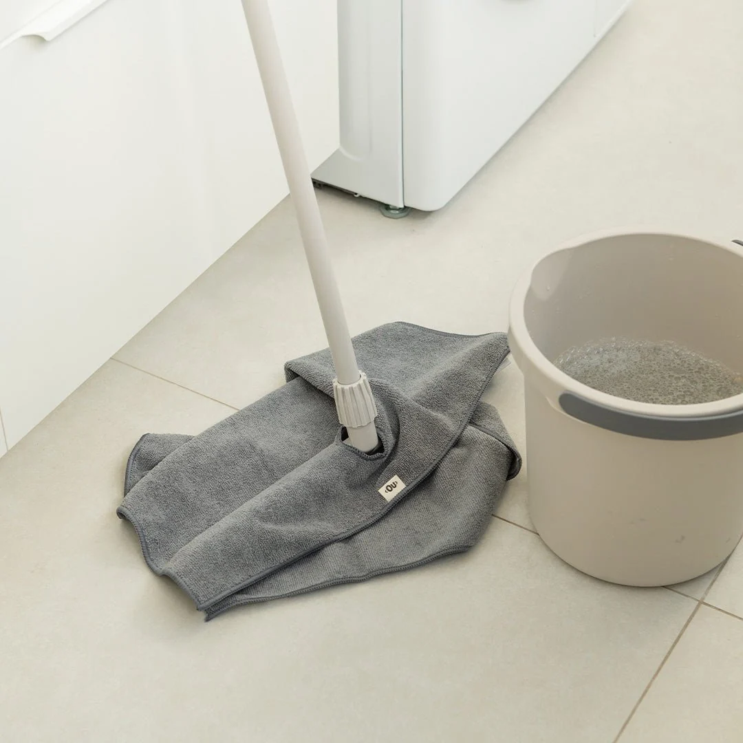 Kit Rodo e Pano de Chão em Microfibra Ou Linha Flow