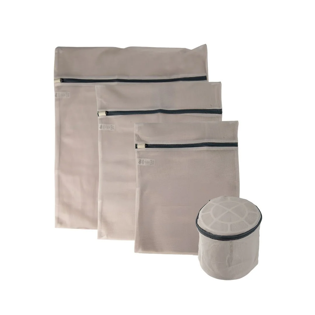 Kit Sacos de Lavar Roupas e Sutiãs Ou 4 Peças Linha Flow