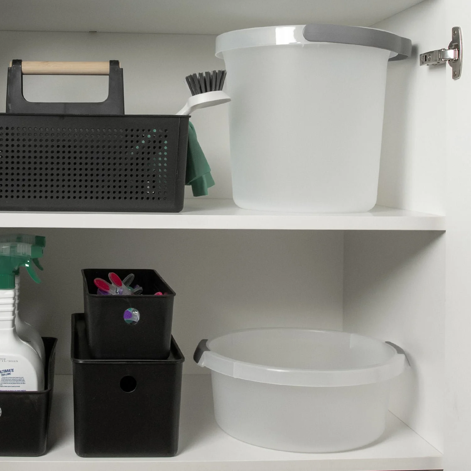 Kit de Balde e Bacia Ou 2 Peças Linha Flow