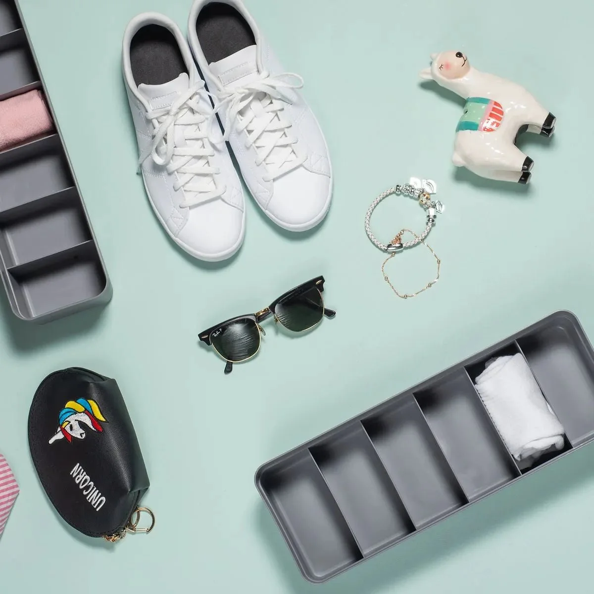 Kit de Colmeia Organizadora Ou 3 Unidades 35x12,5x7,5cm Linha Logic