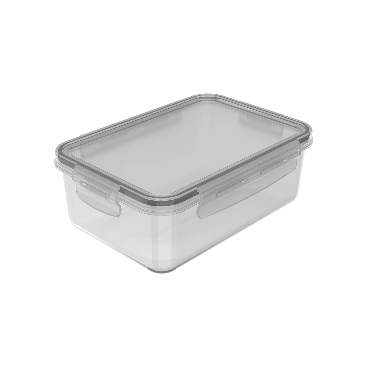 Kit de Potes Para Geladeira 1,28 Litros Retangular Ou 6 Peças Linha Click