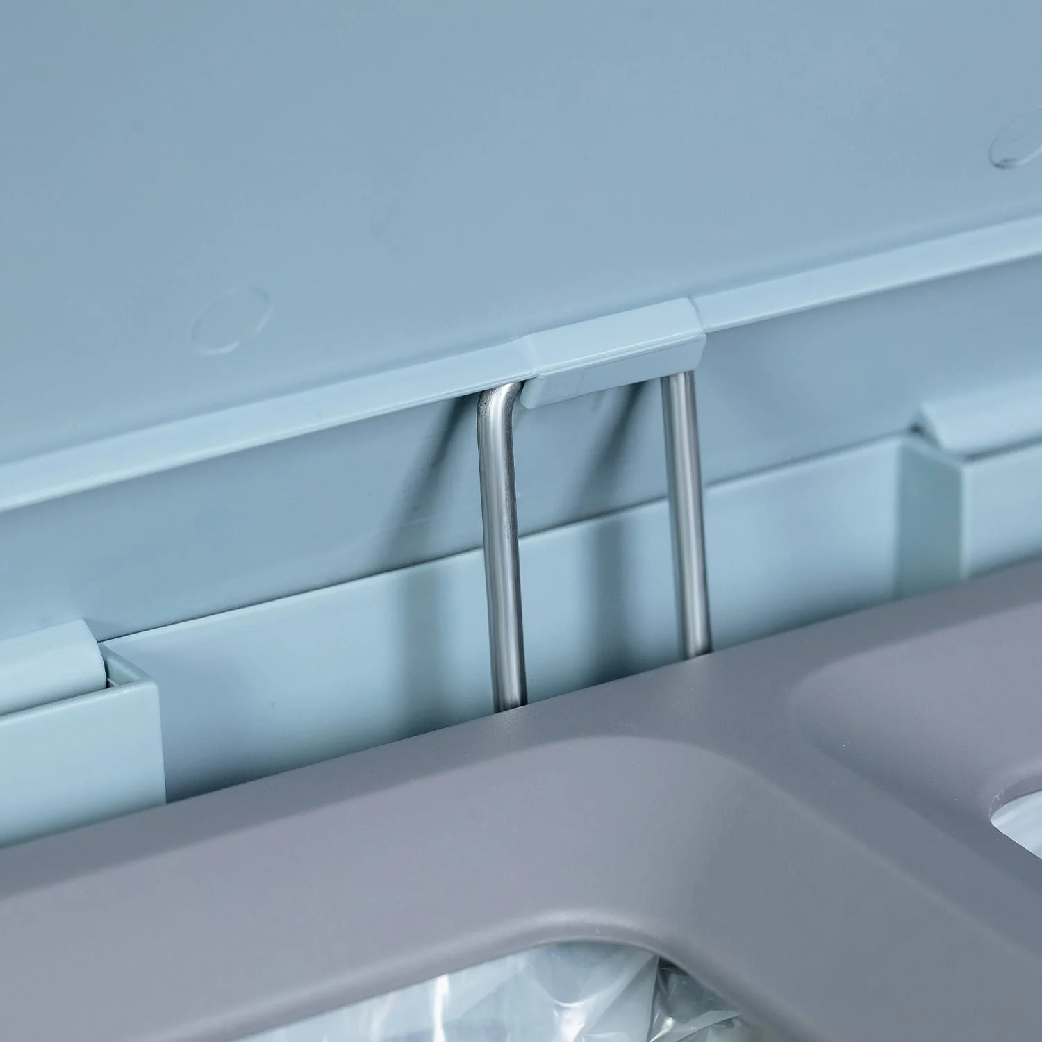 Lixeira de pedal com duplo compartimento Ou 20L Linha Trium