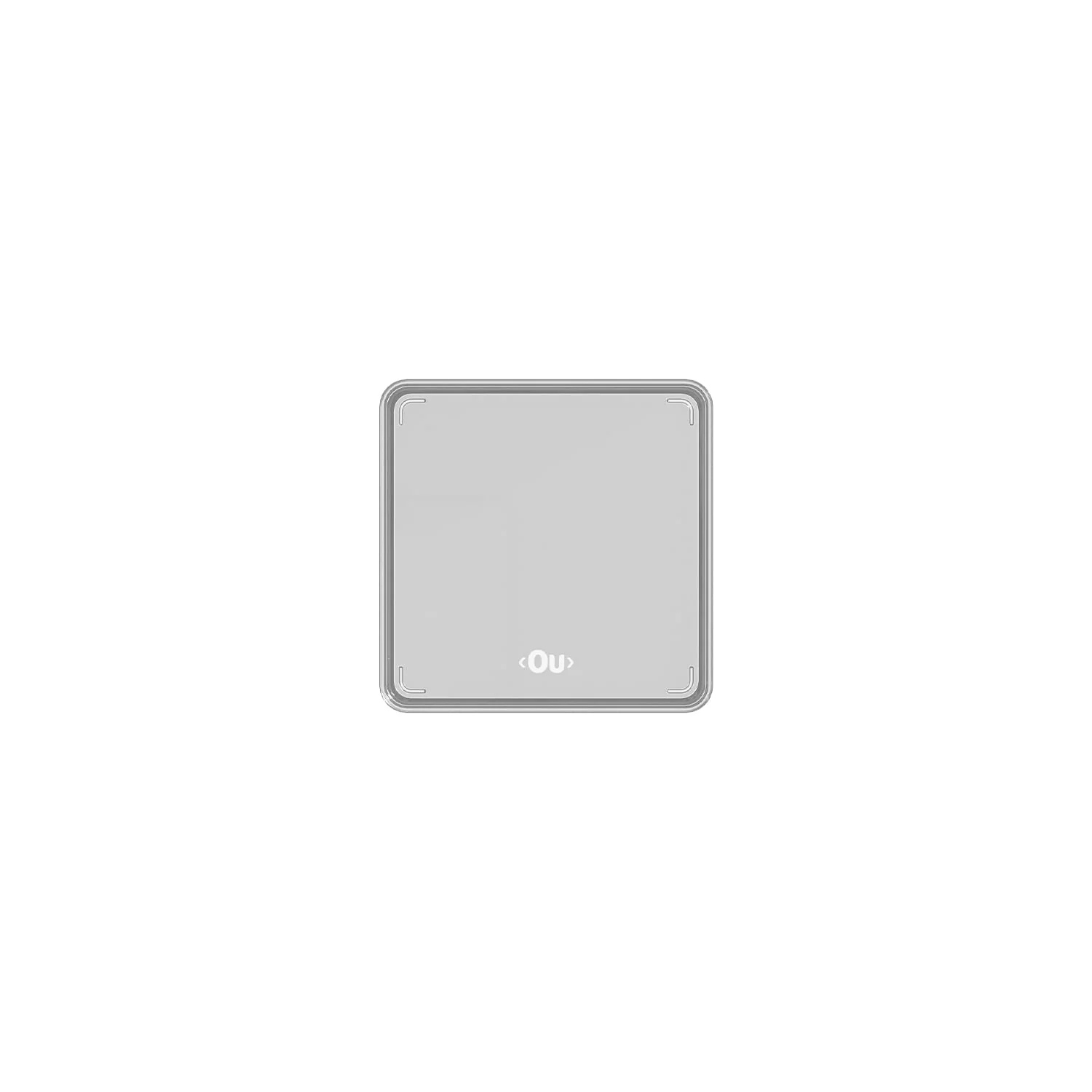 Organizador de Gavetas Ou 15 x 15 x 5,6cm Linha Clear Gavetas