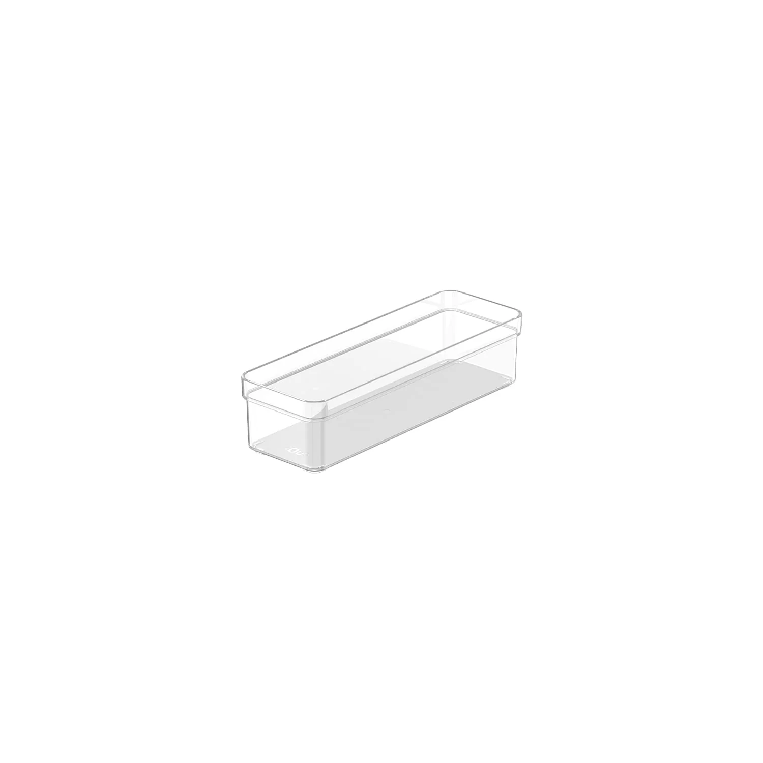 Organizador de Gavetas Ou 22,5 x 7,5 x 5,6cm Linha Clear Gavetas