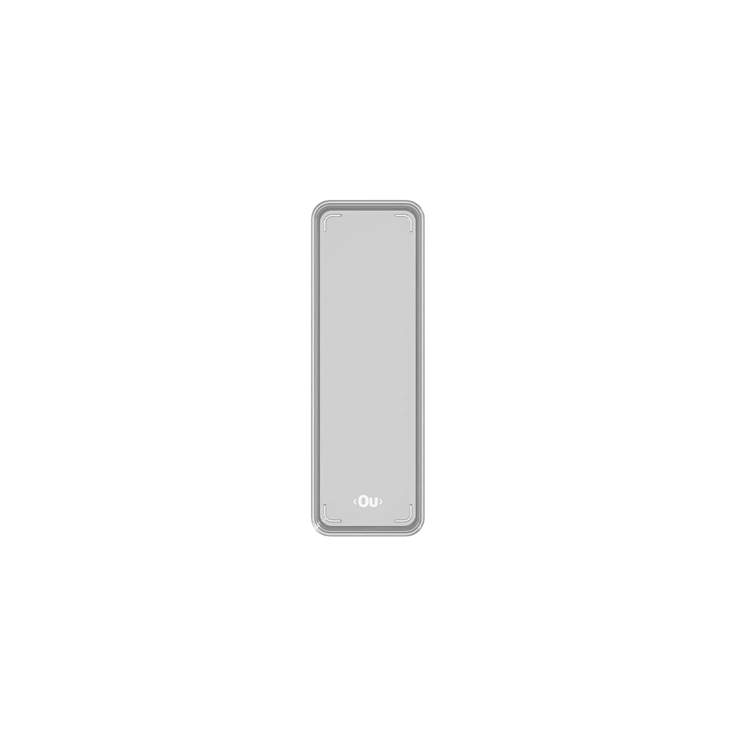 Organizador de Gavetas Ou 22,5 x 7,5 x 5,6cm Linha Clear Gavetas