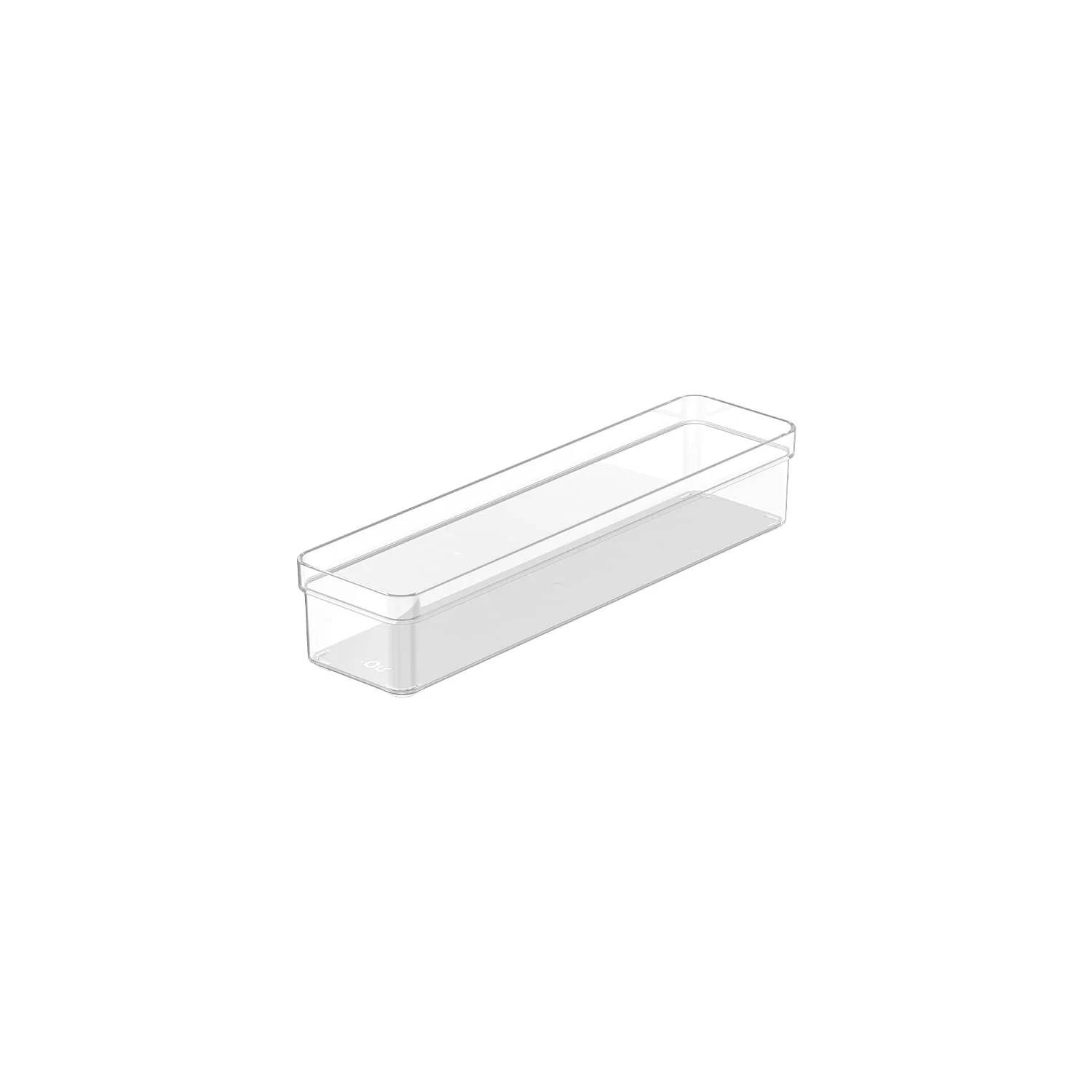 Organizador de Gavetas Ou 30 x 7,5 x 5,6cm Linha Clear Gavetas