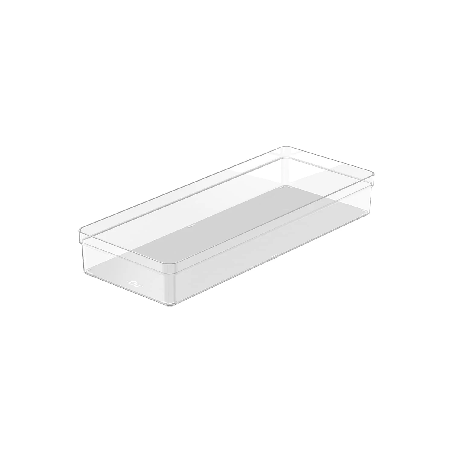 Organizador de Gavetas Ou 37,5 x 15 x 5,6cm Linha Clear Gavetas