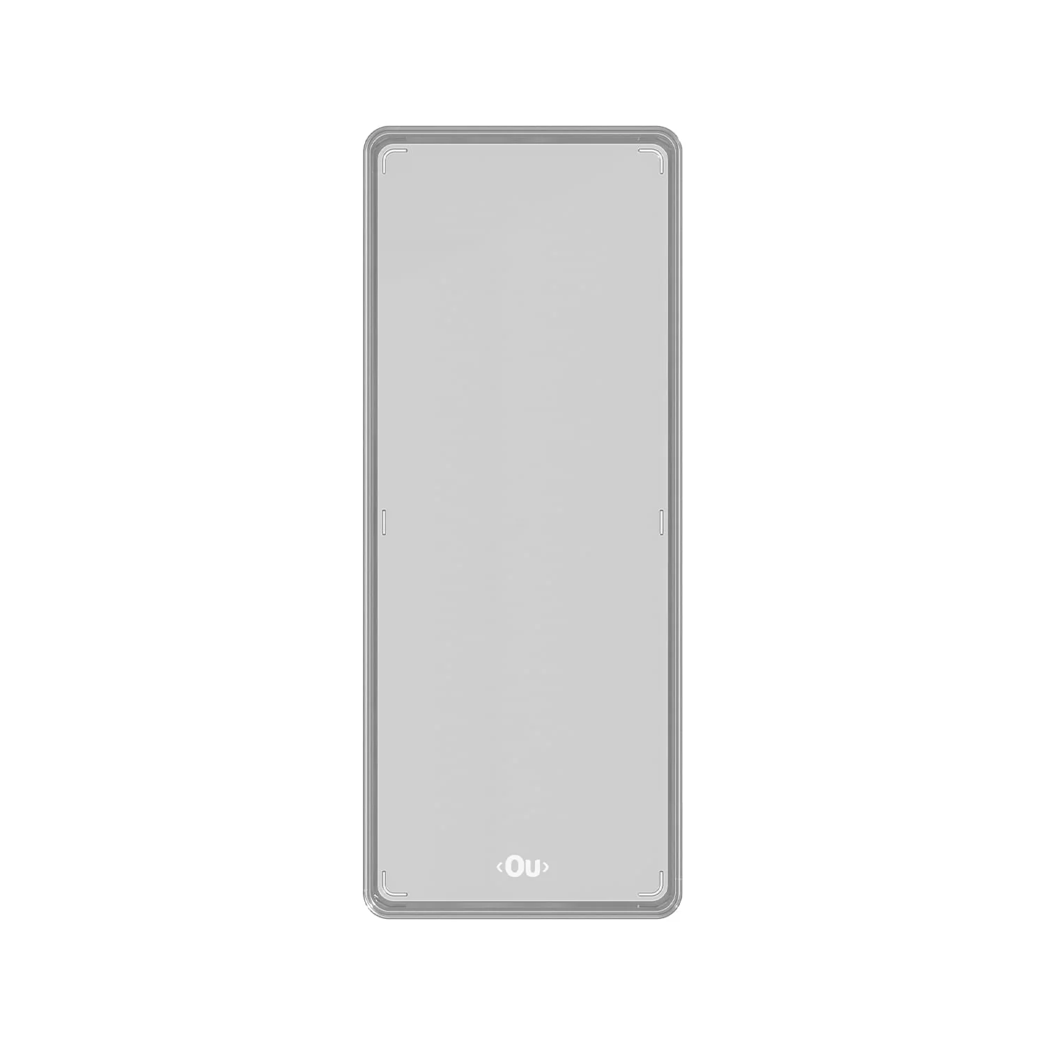 Organizador de Gavetas Ou 37,5 x 15 x 5,6cm Linha Clear Gavetas