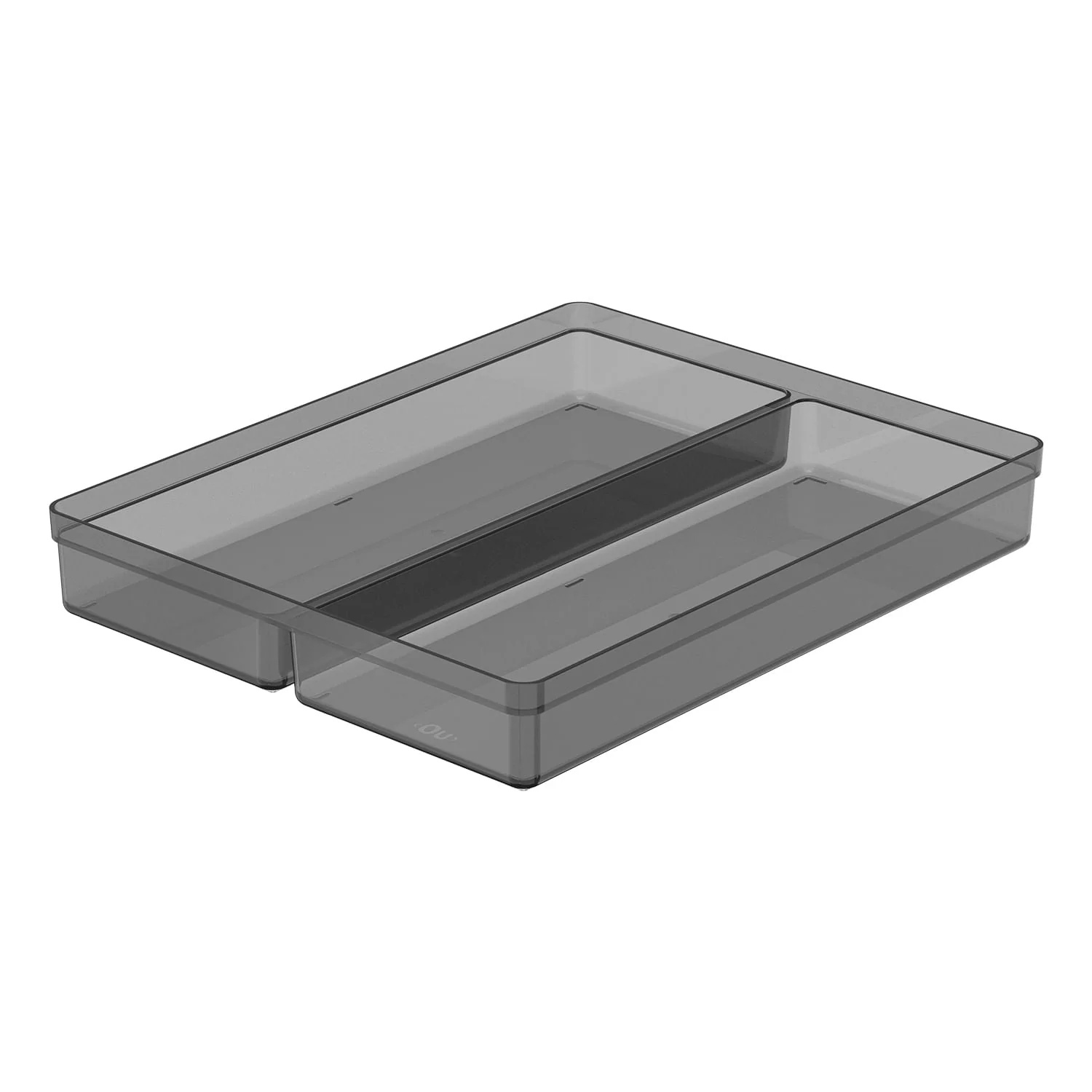 Organizador de Gavetas Ou 37,5 x 30 x 5,6cm Linha Clear Gavetas