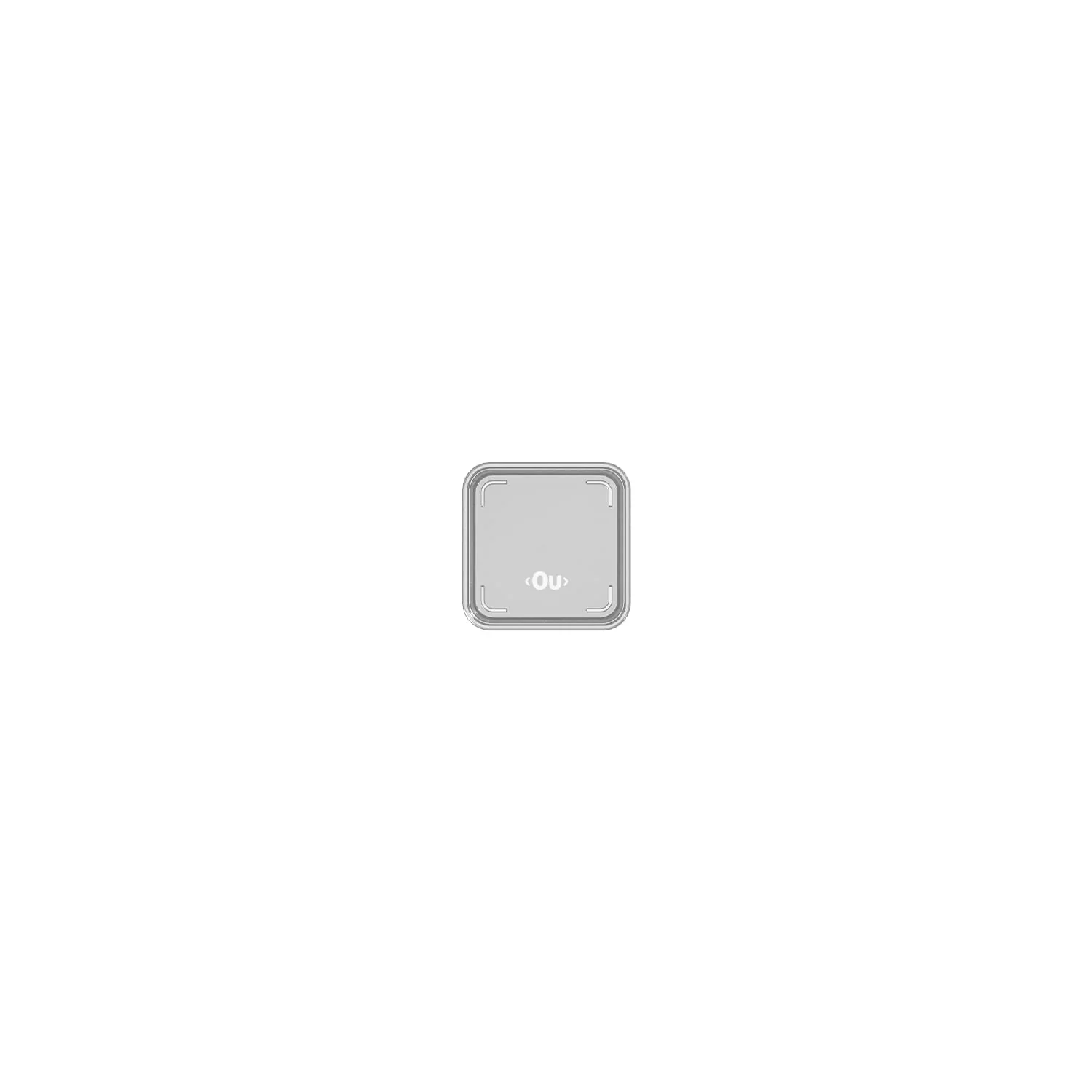 Organizador de Gavetas Ou 7,5 x 7,5 x 5,6cm Linha Clear Gavetas