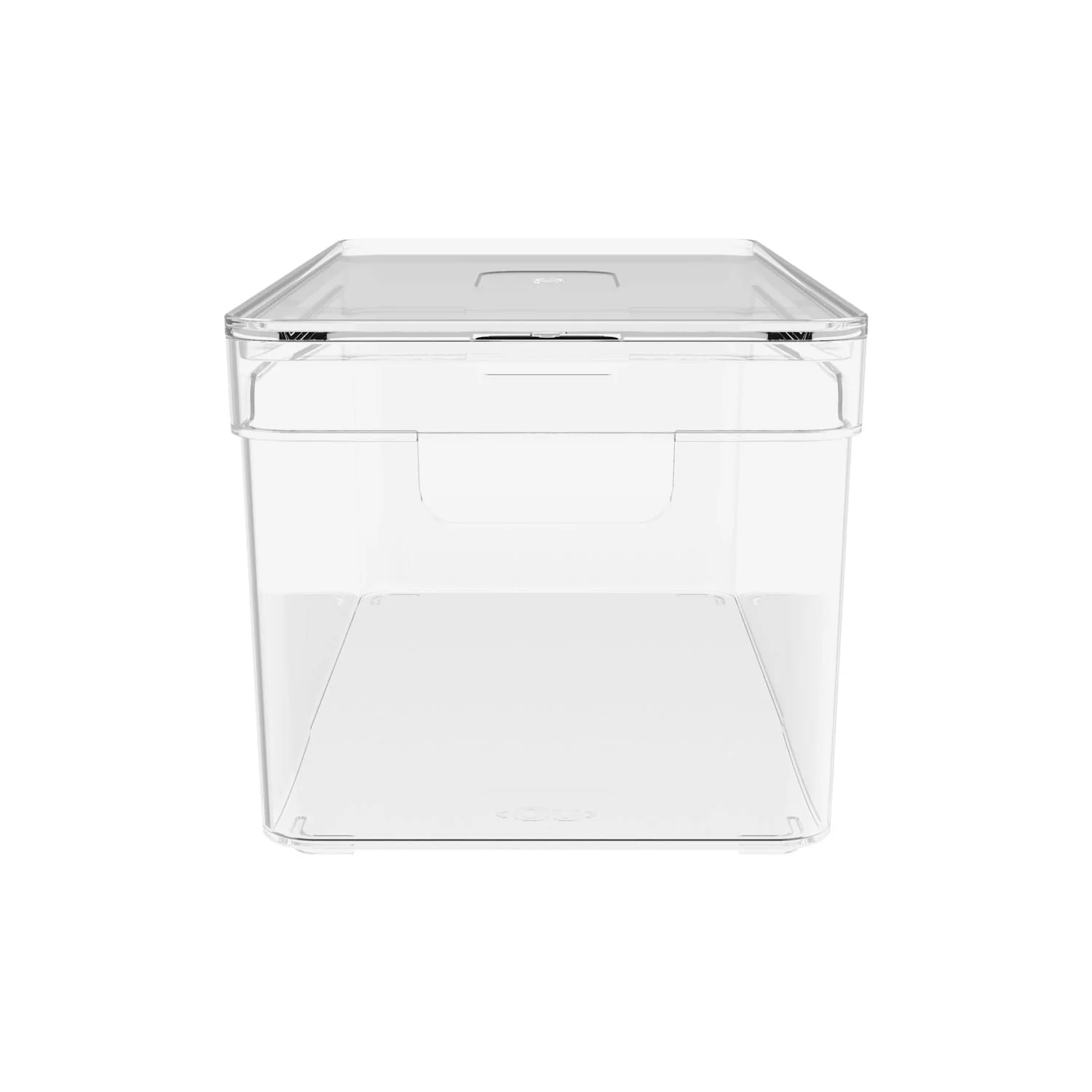 Organizador de armários com tampa Ou 5L Linha Clear