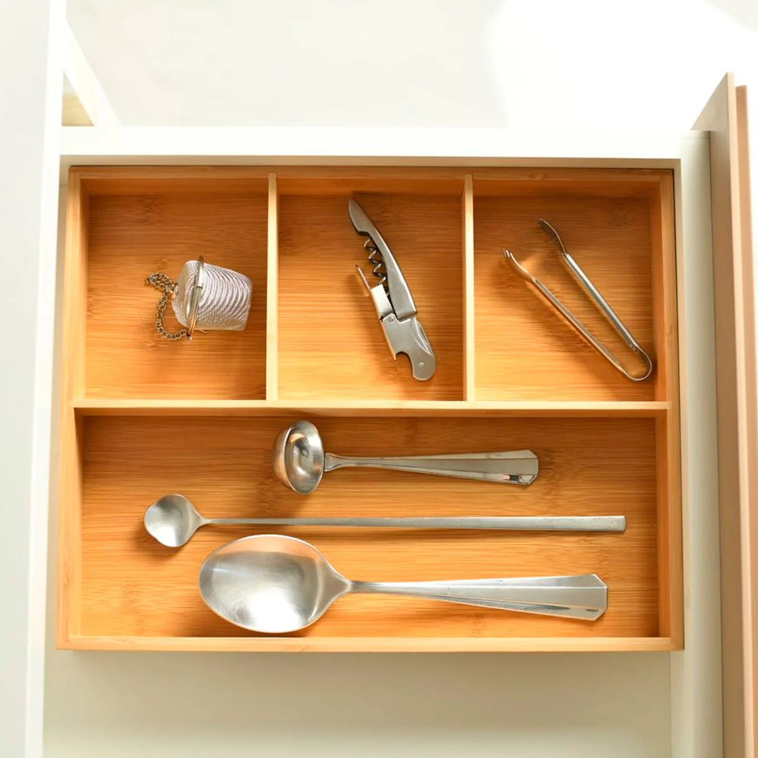 Organizador de gavetas Ou 4 nichos Linha Keep