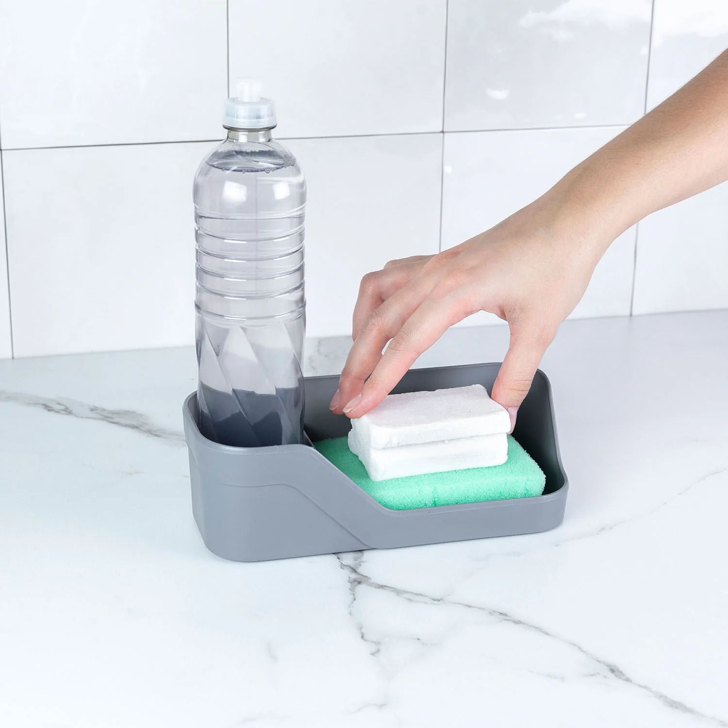 Organizador de pia compacto Ou Linha Trium