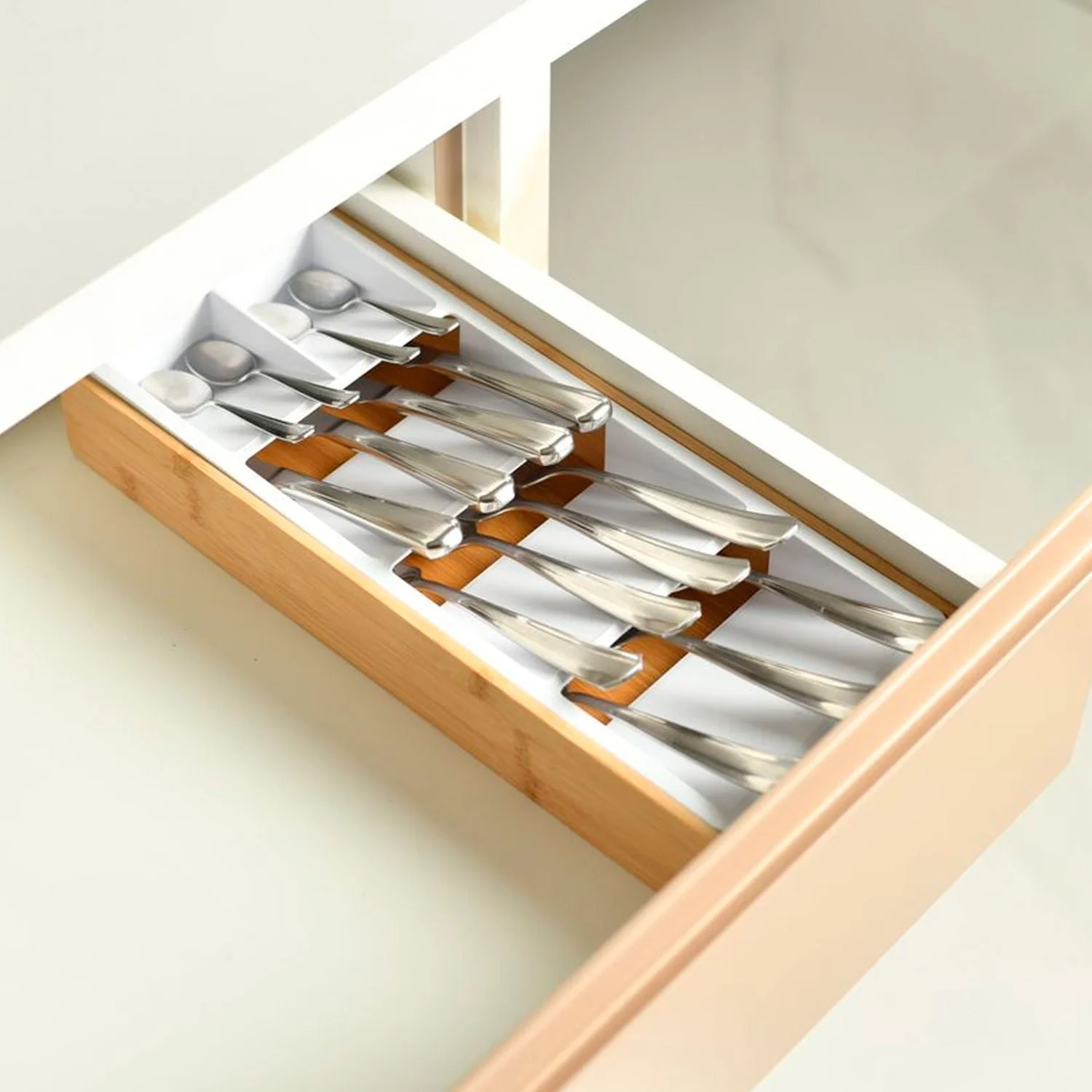 Organizador de talheres compacto Ou Linha Keep