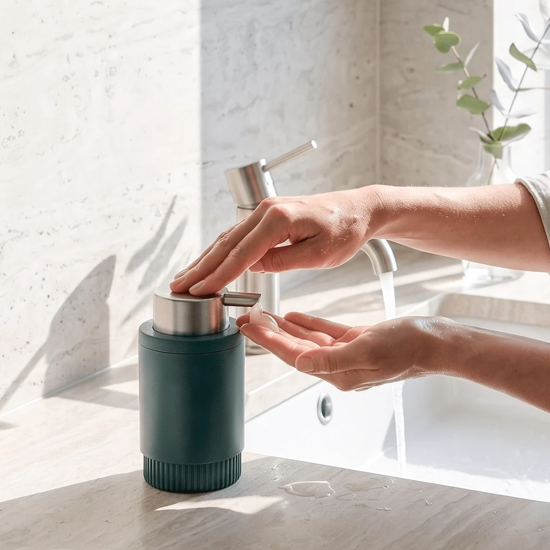 Porta Sabonete Líquido 300ml Ou Linha Dórica