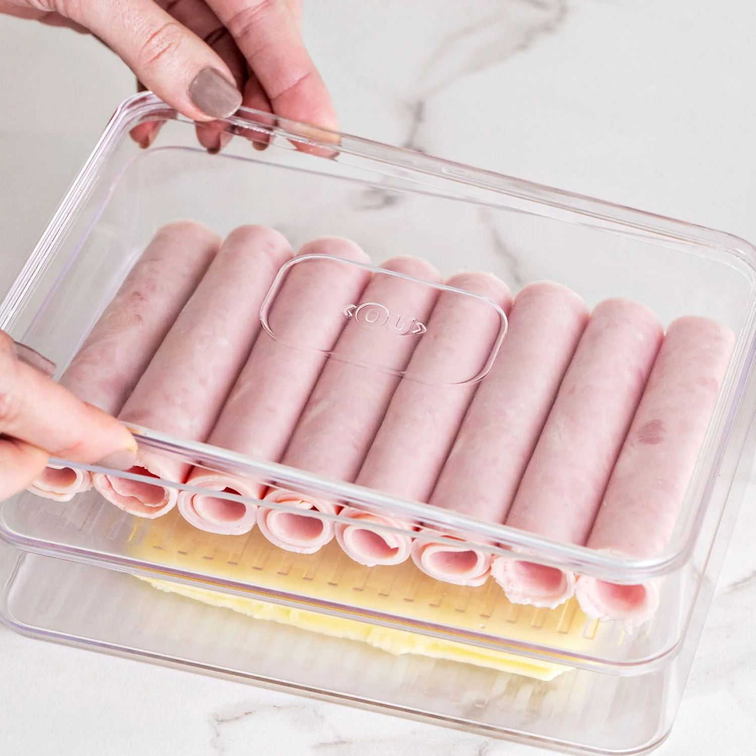 Porta frios duplo Ou Linha Clear Fresh