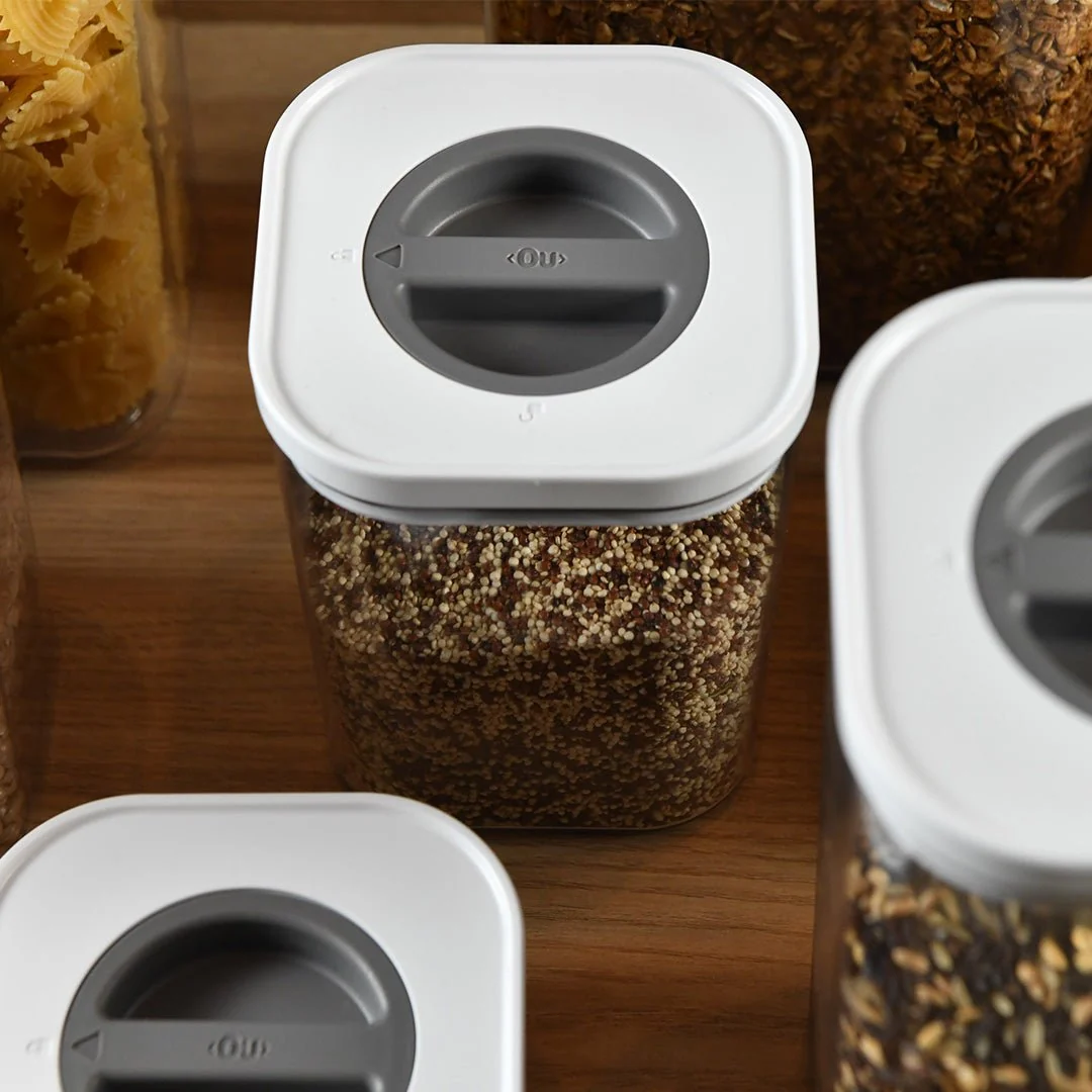 Pote Hermético 1,2 Litro Quadrado Ou Linha Bolt