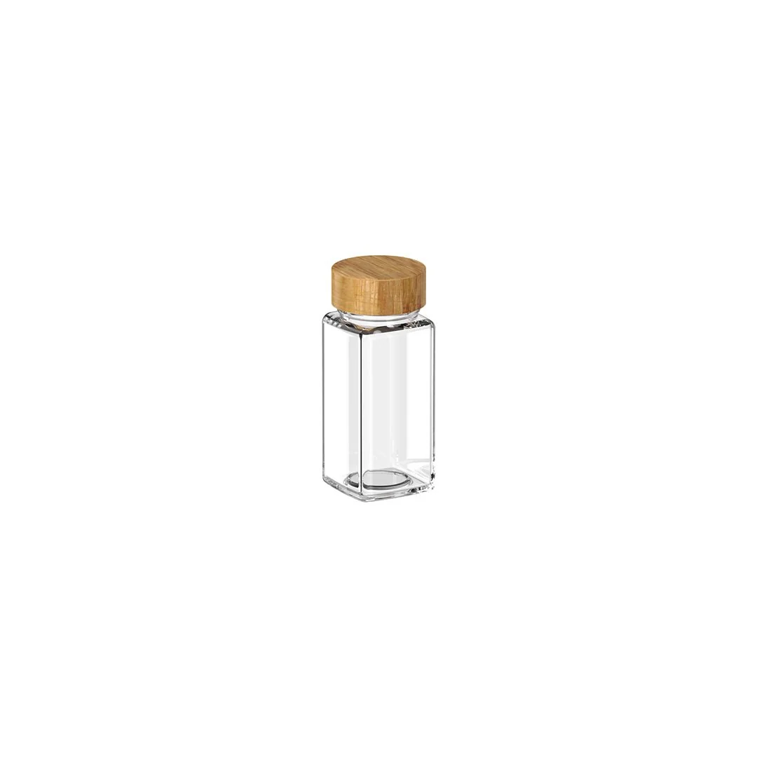 Pote Hermético Organizador de Vidro Ou 125ml Linha Keep
