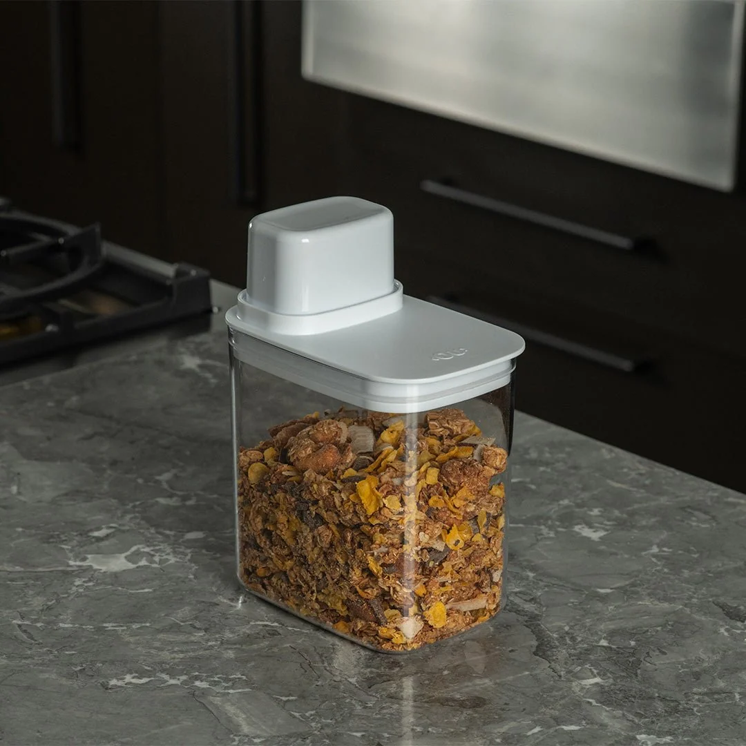 Pote Hermético Para Mantimentos com Medidor Ou 1,5L Linha Drop