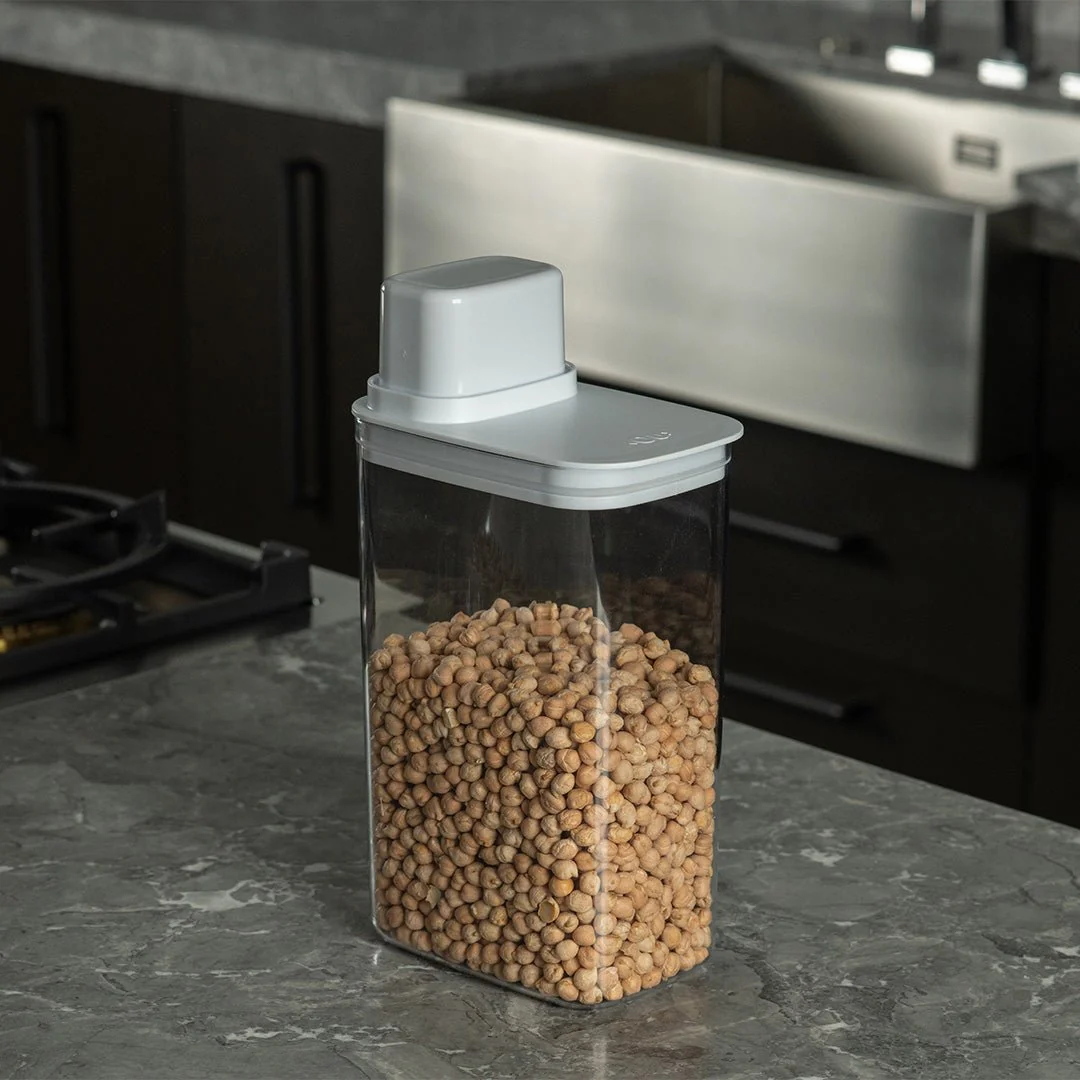 Pote Hermético Para Mantimentos com Medidor Ou 2,3L Linha Drop