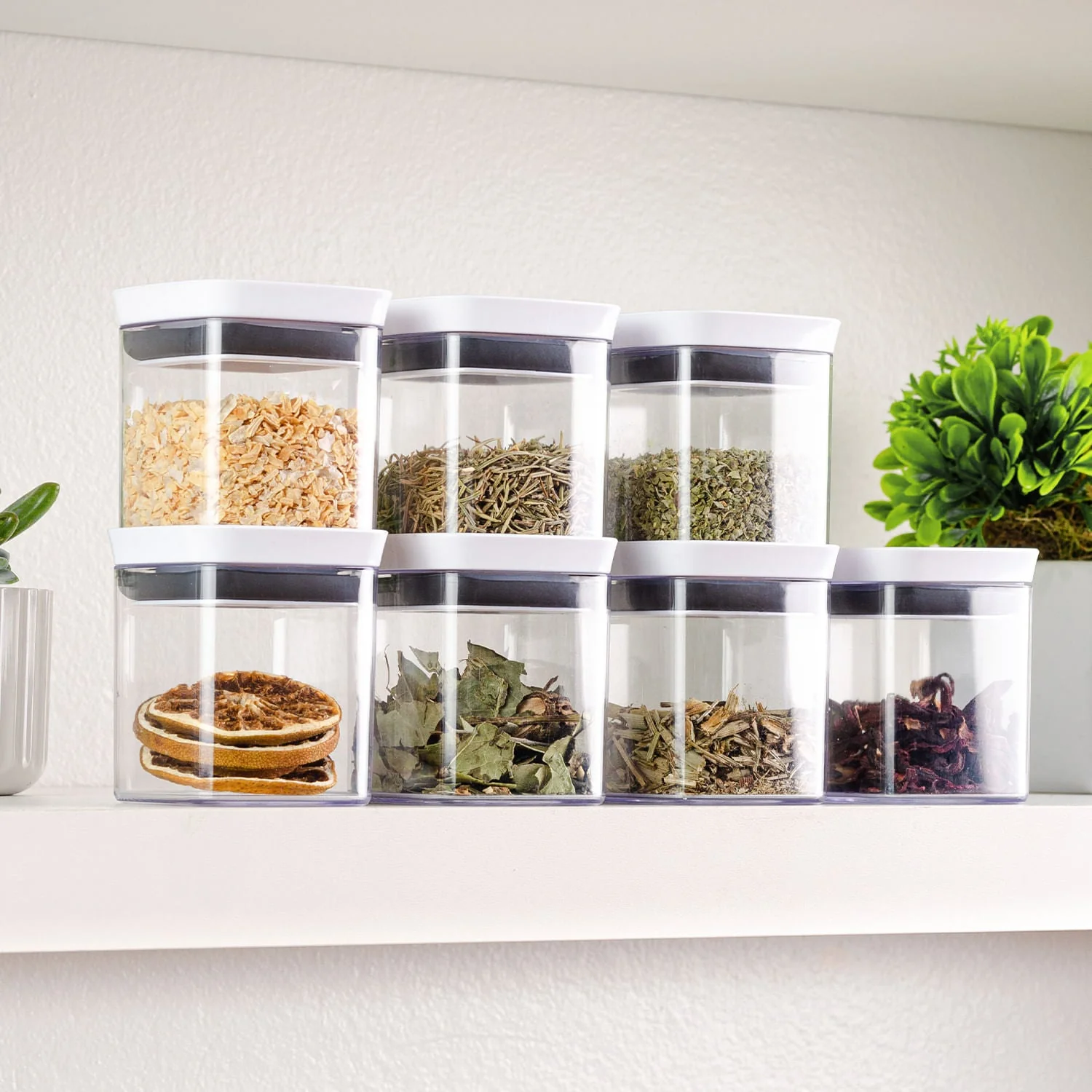 Pote hermético organizador Ou 150ml Linha Block
