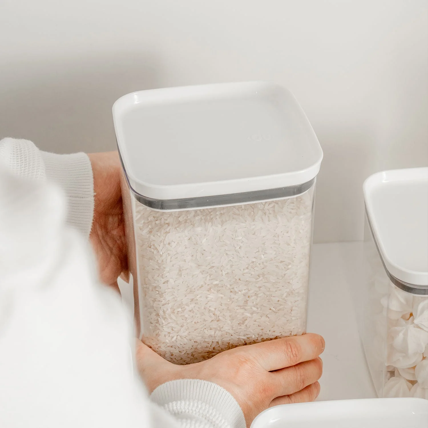 Pote hermético organizador Ou 3,5L Linha Block