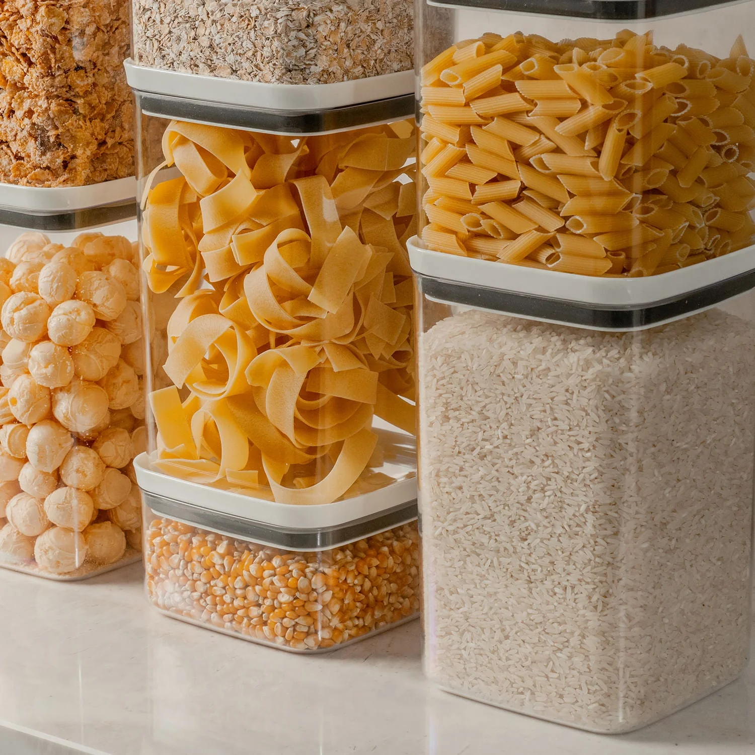 Pote hermético organizador Ou 3,5L Linha Block