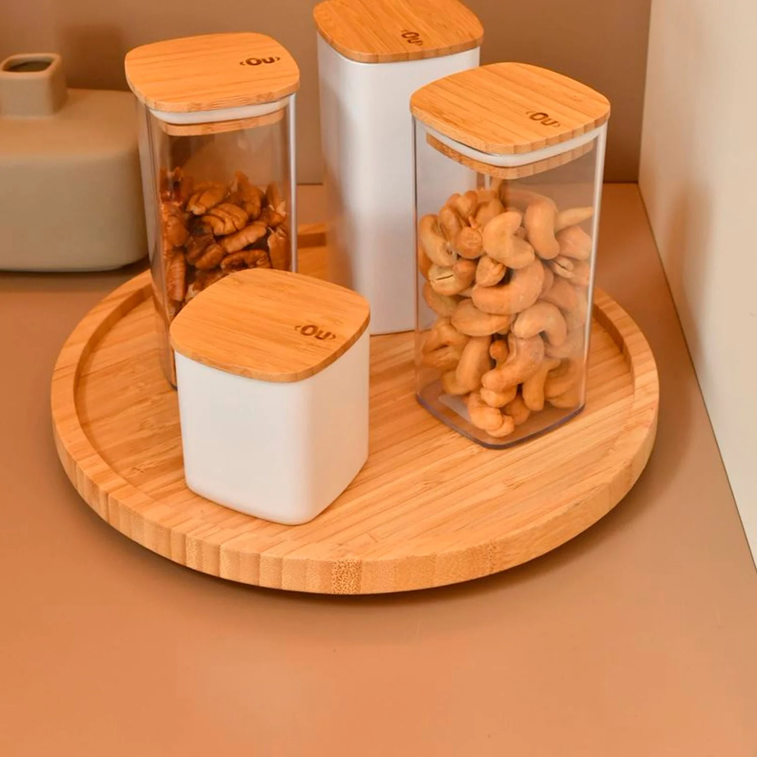 Pote hermético organizador Ou 340ml Linha Keep