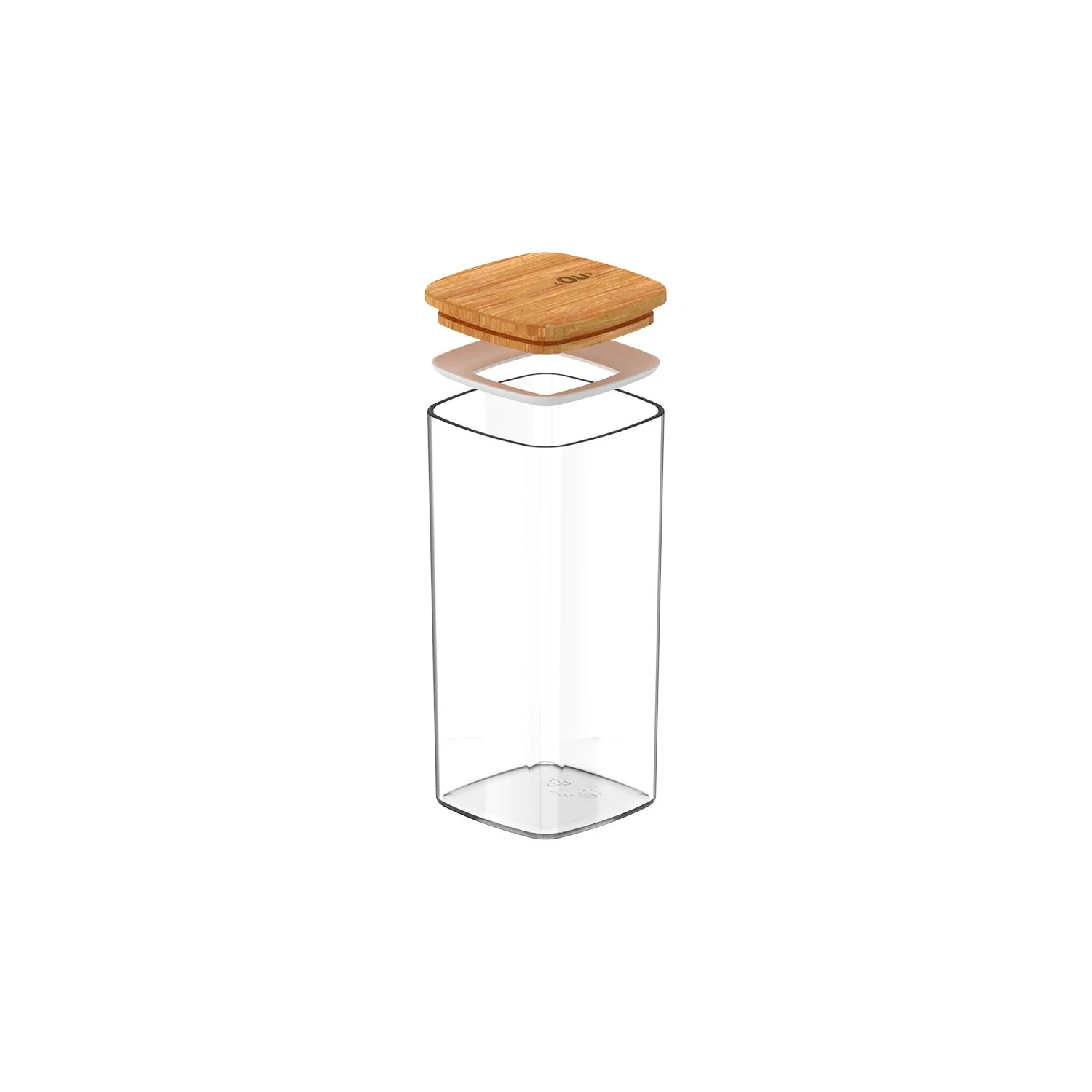 Pote hermético organizador Ou 340ml Linha Keep