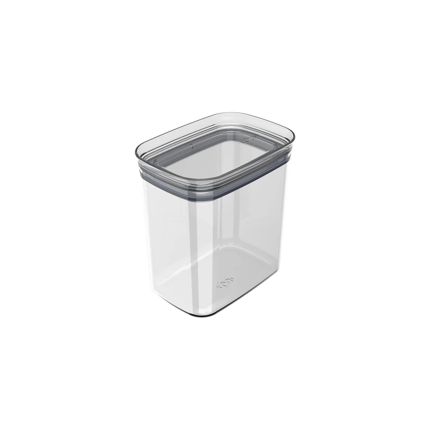 Pote hermético organizador retangular Ou 1,5L Linha Block