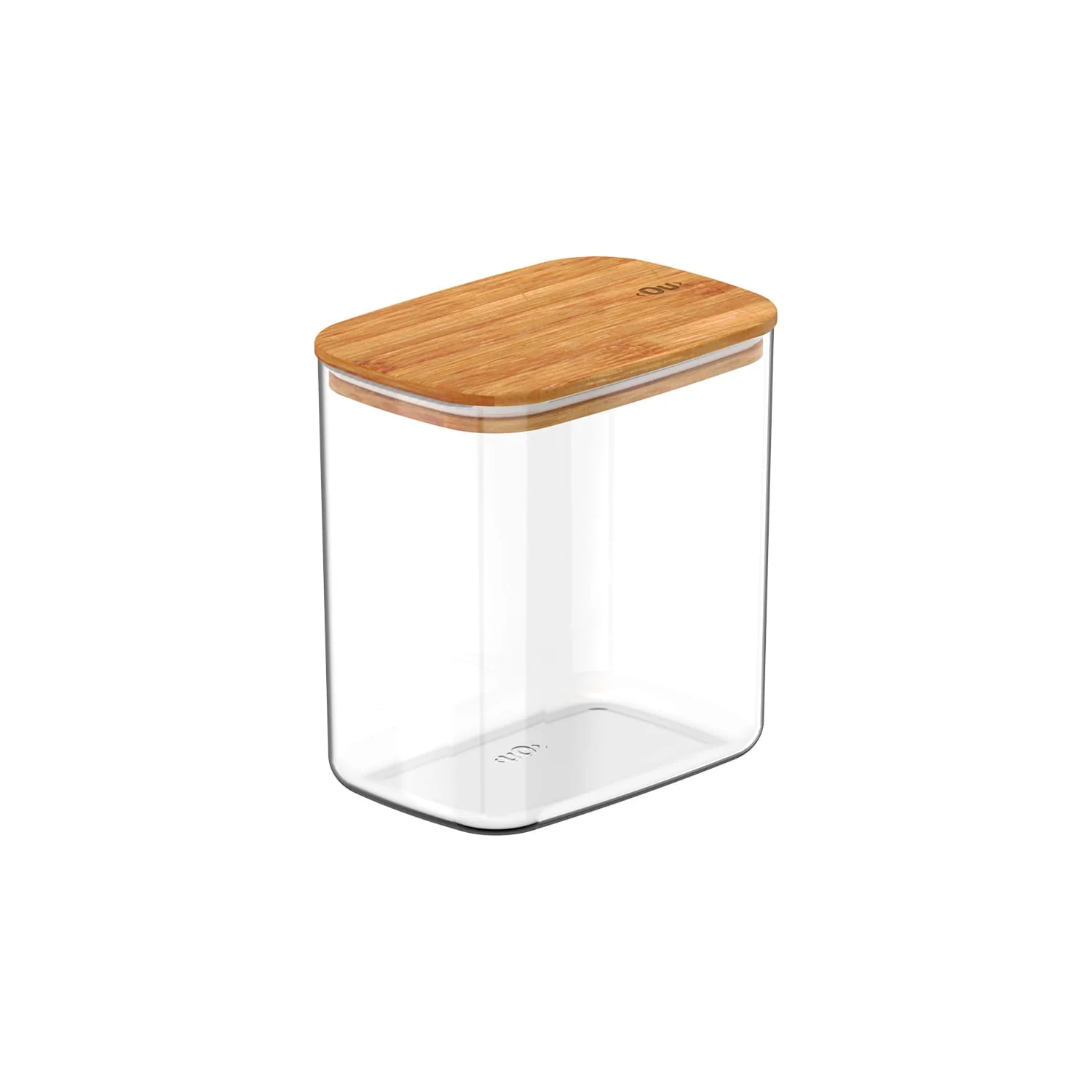 Pote hermético organizador retangular Ou 1,5L Linha Keep