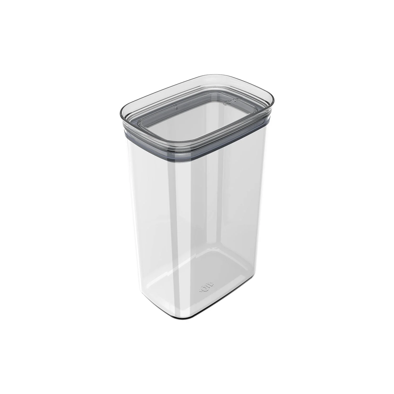 Pote hermético organizador retangular Ou 2,3L Linha Block