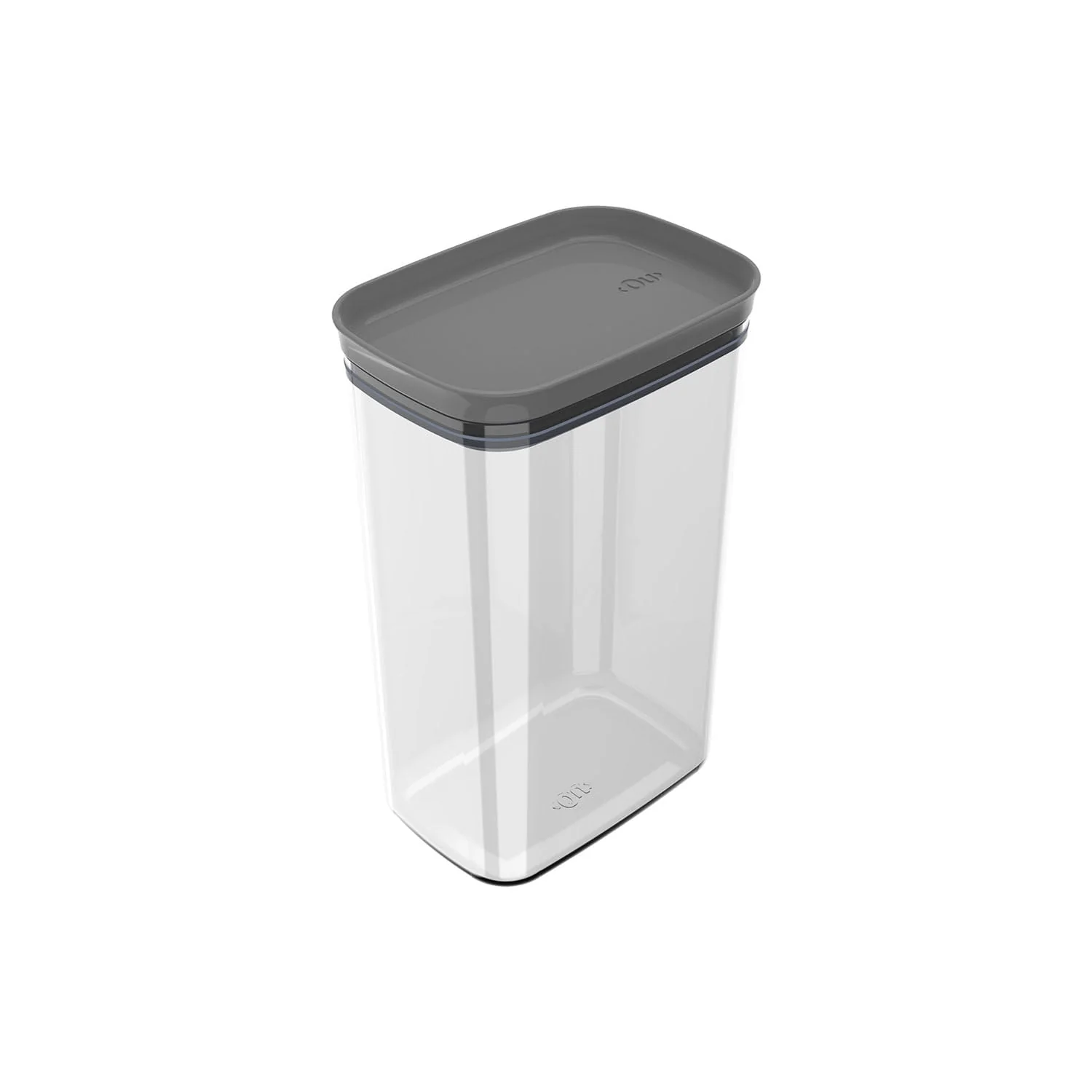Pote hermético organizador retangular Ou 2,3L Linha Block
