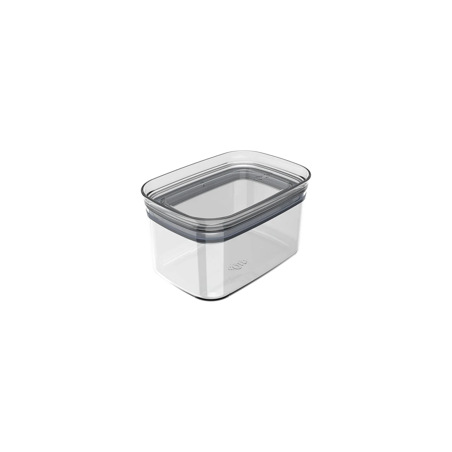 Pote hermético organizador retangular Ou 650ml Linha Block