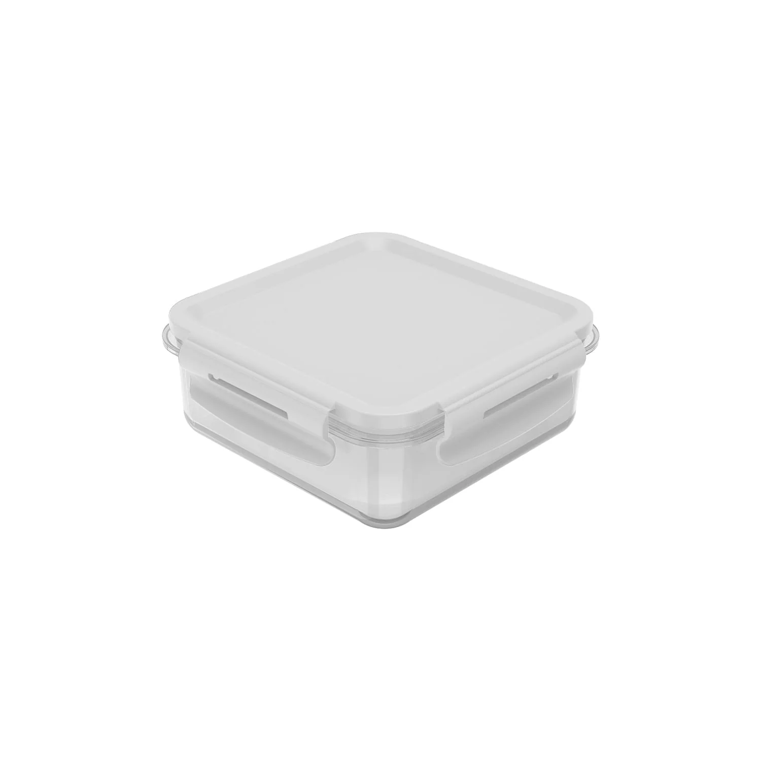 Pote organizador de geladeira quadrado Ou 500ml Linha Click