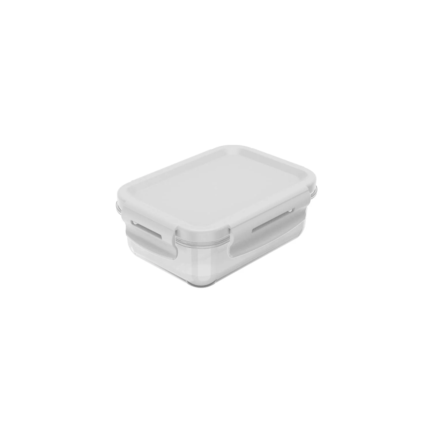 Pote organizador de geladeira retangular Ou 380ml Linha Click