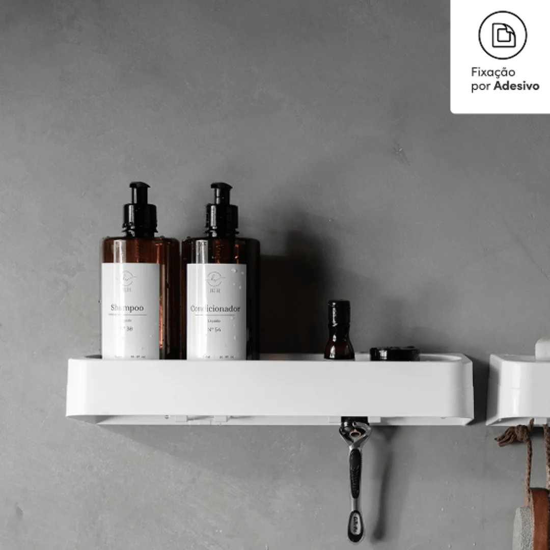 Prateleira de parede horizontal Ou Linha Eleve