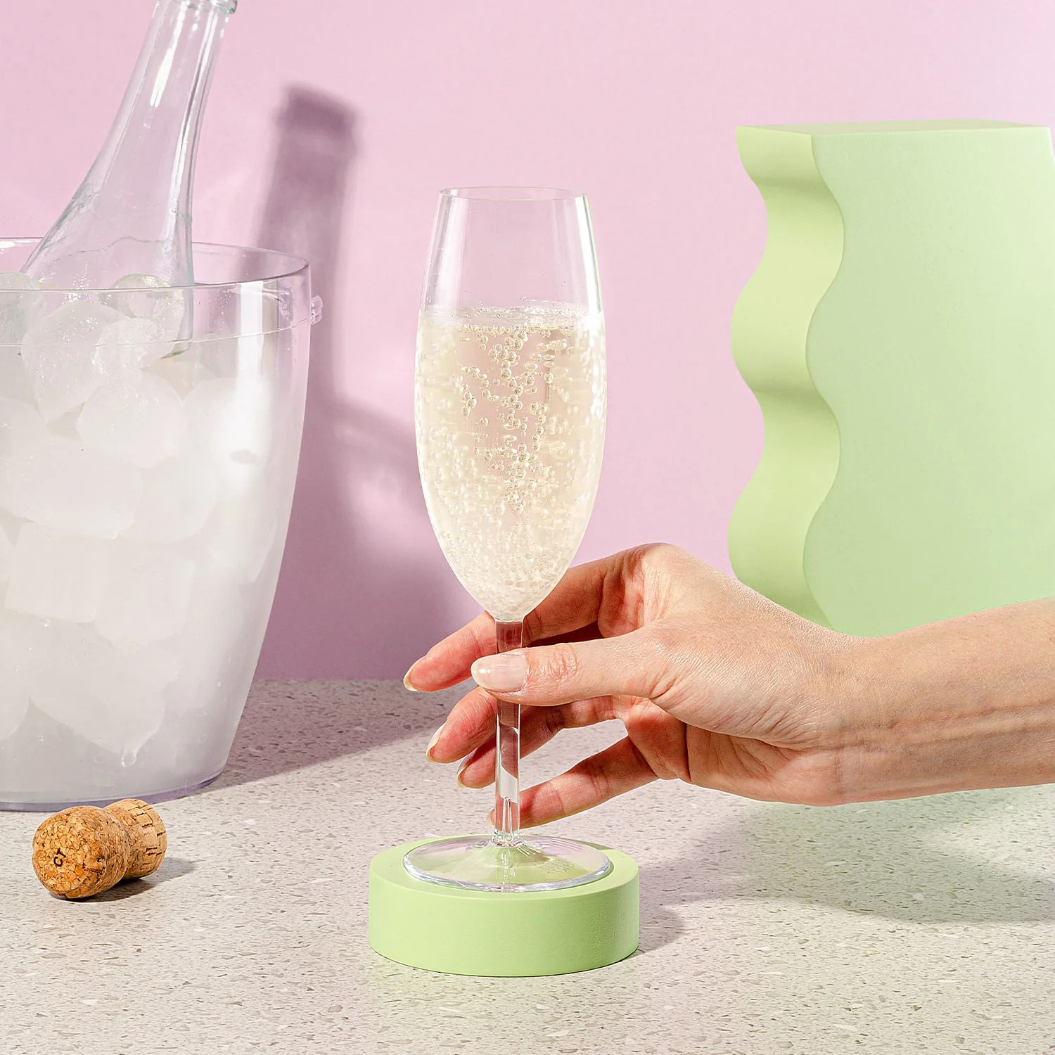 Taça para champanhe espumante Ou 280ml Linha Servir